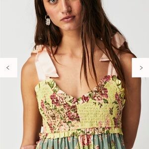 Sold out Free People Yellow Bluebell Maxi